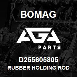 D255605805 Bomag Rubber holding rod | AGA Parts