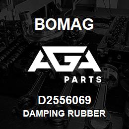 D2556069 Bomag Damping rubber | AGA Parts