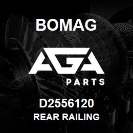 D2556120 Bomag Rear railing | AGA Parts