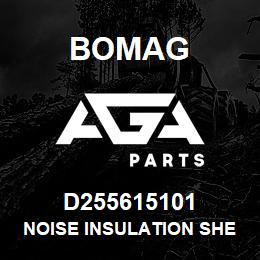 D255615101 Bomag Noise insulation sheet | AGA Parts