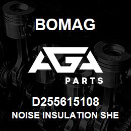 D255615108 Bomag Noise insulation sheet | AGA Parts