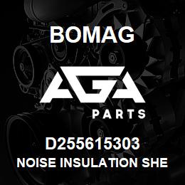 D255615303 Bomag Noise insulation sheet | AGA Parts