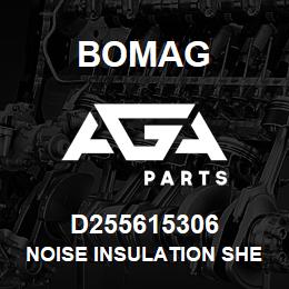 D255615306 Bomag Noise insulation sheet | AGA Parts