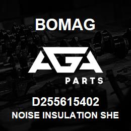 D255615402 Bomag Noise insulation sheet | AGA Parts