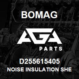 D255615405 Bomag Noise insulation sheet | AGA Parts