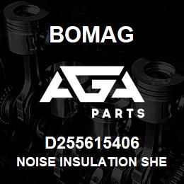 D255615406 Bomag Noise insulation sheet | AGA Parts