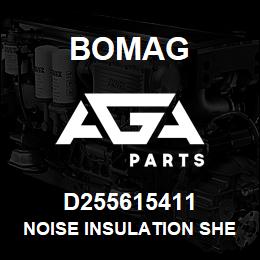 D255615411 Bomag Noise insulation sheet | AGA Parts