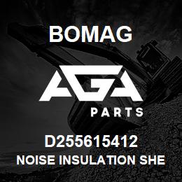 D255615412 Bomag Noise insulation sheet | AGA Parts