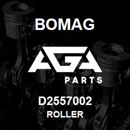 D2557002 Bomag Roller | AGA Parts