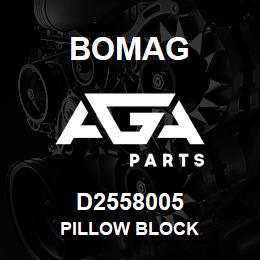 D2558005 Bomag Pillow block | AGA Parts