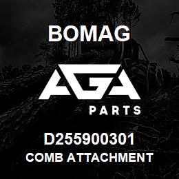 D255900301 Bomag Comb attachment | AGA Parts