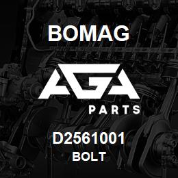 D2561001 Bomag Bolt | AGA Parts