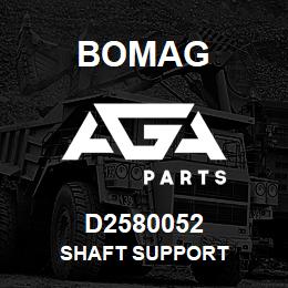 D2580052 Bomag Shaft support | AGA Parts