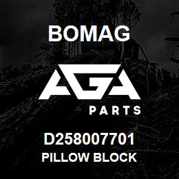 D258007701 Bomag Pillow block | AGA Parts