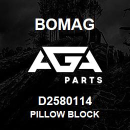 D2580114 Bomag Pillow block | AGA Parts