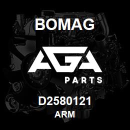 D2580121 Bomag Arm | AGA Parts