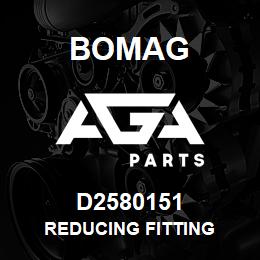 D2580151 Bomag Reducing fitting | AGA Parts