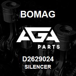 D2629024 Bomag Silencer | AGA Parts