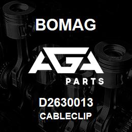 D2630013 Bomag Cableclip | AGA Parts