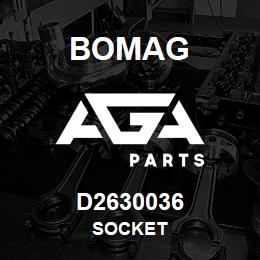 D2630036 Bomag Socket | AGA Parts