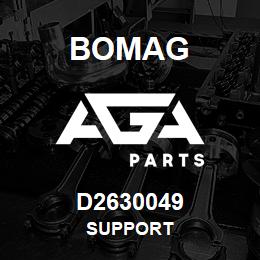 D2630049 Bomag Support | AGA Parts