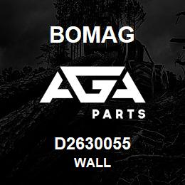 D2630055 Bomag Wall | AGA Parts