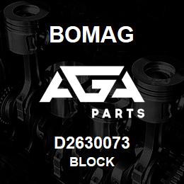 D2630073 Bomag Block | AGA Parts