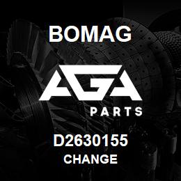 D2630155 Bomag Change | AGA Parts