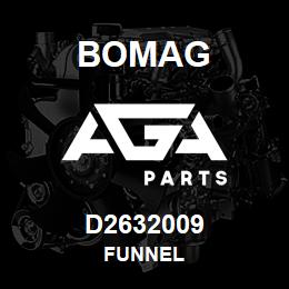 D2632009 Bomag Funnel | AGA Parts