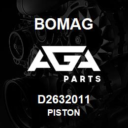 D2632011 Bomag Piston | AGA Parts