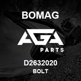 D2632020 Bomag Bolt | AGA Parts