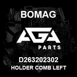 D263202302 Bomag Holder comb left | AGA Parts