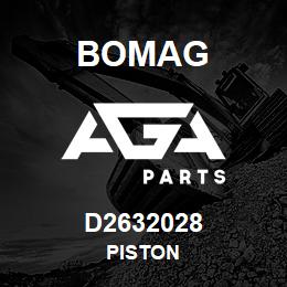 D2632028 Bomag Piston | AGA Parts