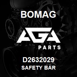 D2632029 Bomag Safety bar | AGA Parts