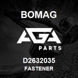 D2632035 Bomag Fastener | AGA Parts