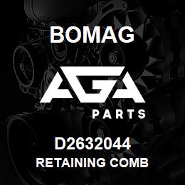 D2632044 Bomag Retaining comb | AGA Parts