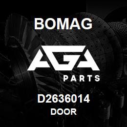 D2636014 Bomag Door | AGA Parts