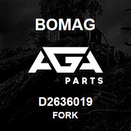 D2636019 Bomag Fork | AGA Parts