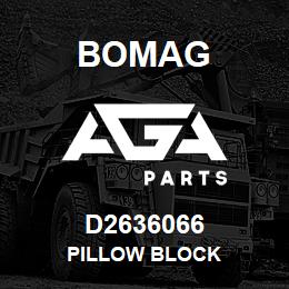 D2636066 Bomag Pillow block | AGA Parts