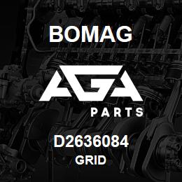 D2636084 Bomag Grid | AGA Parts