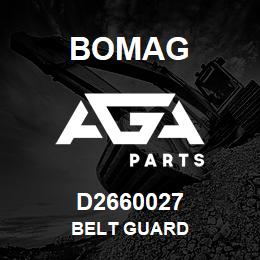 D2660027 Bomag Belt guard | AGA Parts