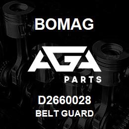 D2660028 Bomag Belt guard | AGA Parts