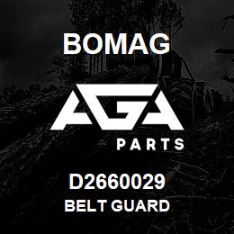 D2660029 Bomag Belt guard | AGA Parts