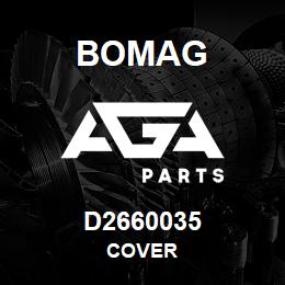 D2660035 Bomag Cover | AGA Parts