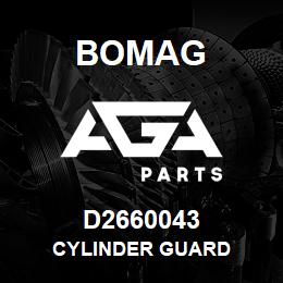 D2660043 Bomag Cylinder guard | AGA Parts