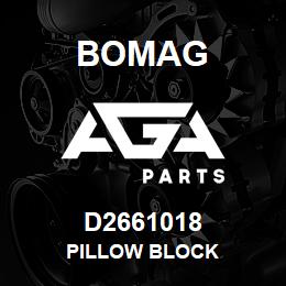 D2661018 Bomag Pillow block | AGA Parts
