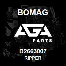 D2663007 Bomag Ripper | AGA Parts