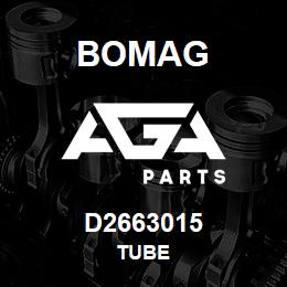 D2663015 Bomag Tube | AGA Parts