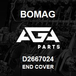 D2667024 Bomag End cover | AGA Parts