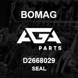 D2668029 Bomag Seal | AGA Parts